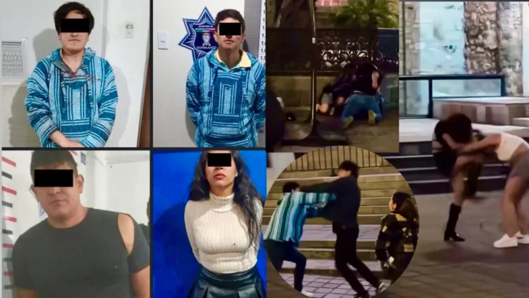 Detienen a cuatro personas por riña en la zona centro de Guanajuato